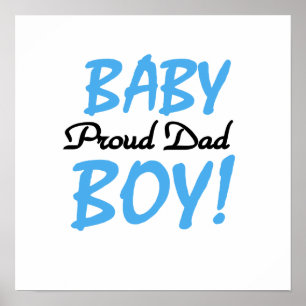 Proud Pappa Pojke-gåvor Poster