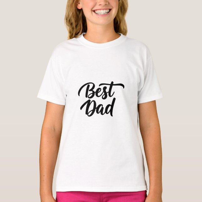 Proud Pappa Retro Stil Pappa T Shirt (Framsida)