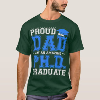 Proud Pappa Student Fars dag Studenten T Shirt