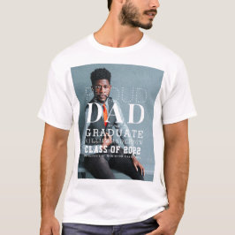 Proud Pappa Student fet foto T-Shirt