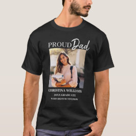 Proud Pappa Studenten Photo T Shirt
