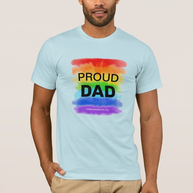 Proud Pappa T-shirt (Framsida)