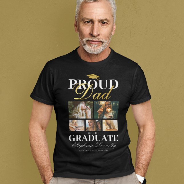 Proud Pappa vid Student T Shirt (Skapare uppladdad)