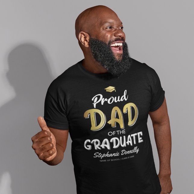 Proud Pappa vid Student T-Shirt (Skapare uppladdad)