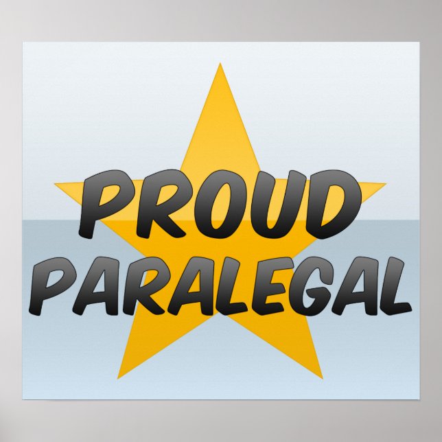 Proud Paralegal Poster (Framsidan)
