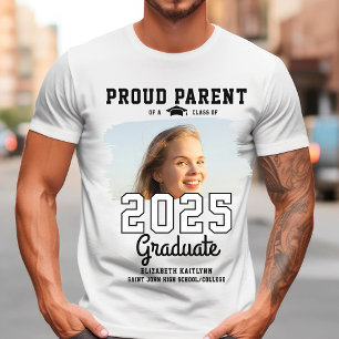 Proud Parent Class of 2025 Student Senior T Shirt