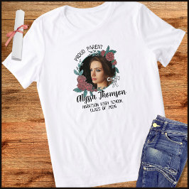 Proud Parent High School 2026 Graduate 1 Photo T Shirt