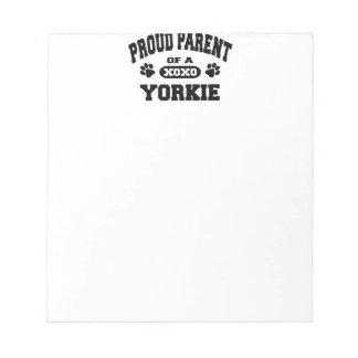 Proud Parent of a Yorkie Anteckningsblock