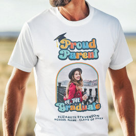 Proud Parent of the student fotogroovy retro T Shirt