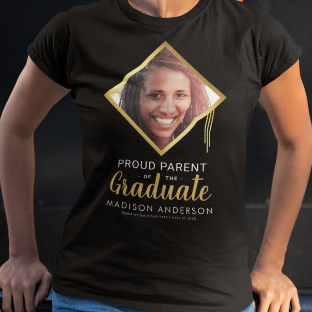 Proud Parent Student Photo T-Shirt (Skapare uppladdad)