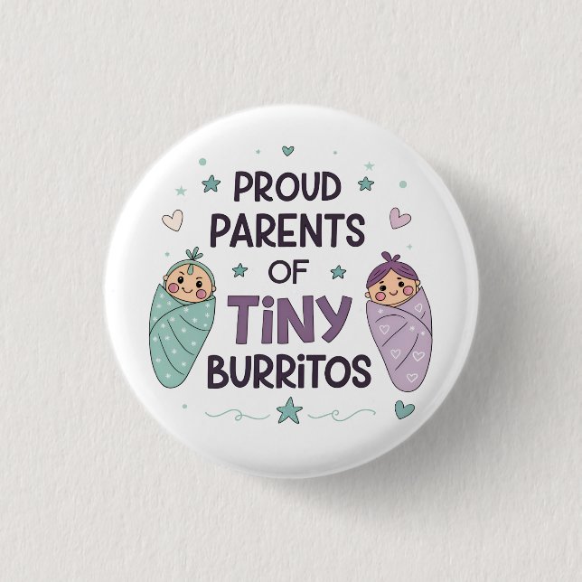 Proud Parents of Tiny Burritos Art Knapp (Framsida)