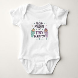 Proud Parents of Tiny Burritos Art T Shirt