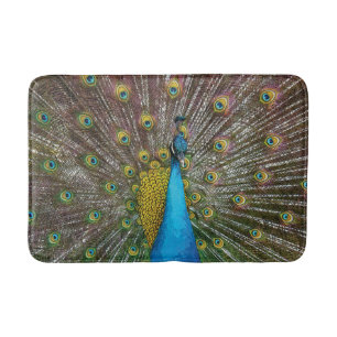 Proud Peacock med Royal Plumage Badrumsmatta