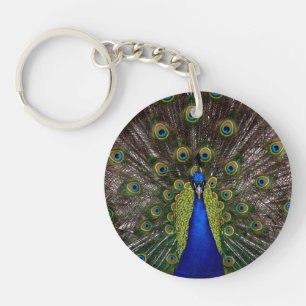 Proud Peacock nyckelring