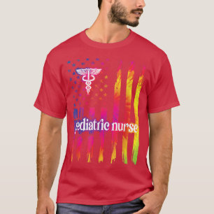 Proud Pediatriska sjuksköterskor Pediatriska amman T Shirt