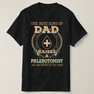Proud Phlebotomist's Pappa T Shirt