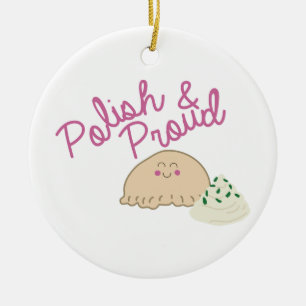 Proud Pierogi Julgransprydnad Keramik