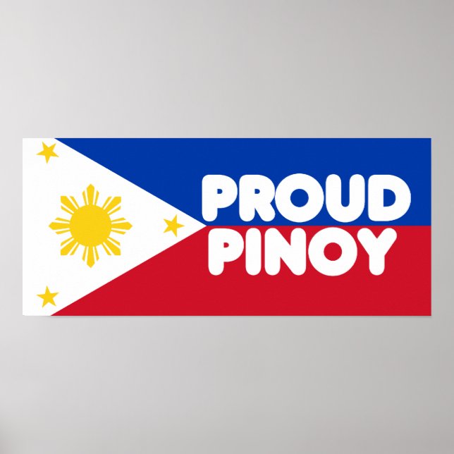 Proud Pinoy Poster (Framsidan)