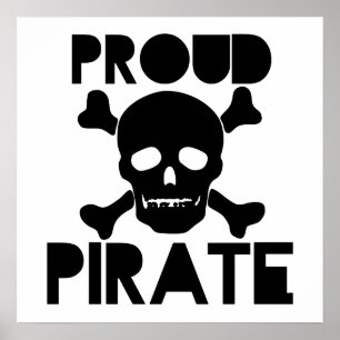 Proud Pirat Poster
