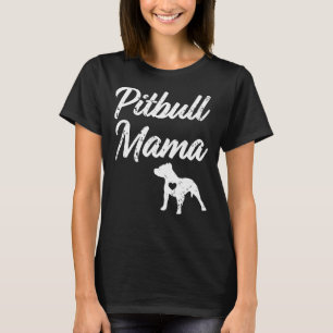 Proud Pitbull Mamma Womens Pit Bull Dog T Shirt