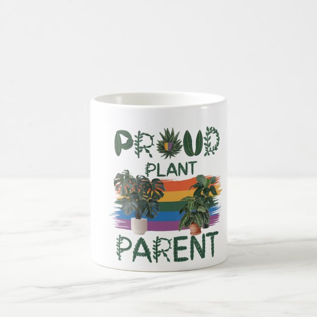 Proud Plant Parent mugg - LGBTQ+ (Center)