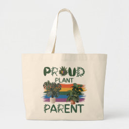 Proud Plant Parte Bag - LGBTQ+ Jumbo Tygkasse