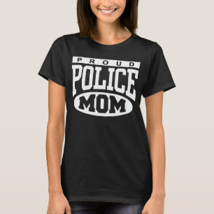 Proud Police Mamma T-shirt