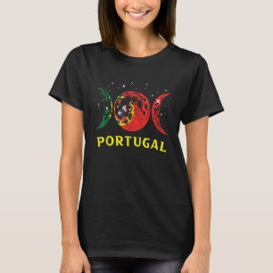 Proud Portugisiska Retro Portugal Flagga 6 T Shirt