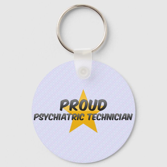 Proud Psychiatic Technician Nyckelring (Framsida)