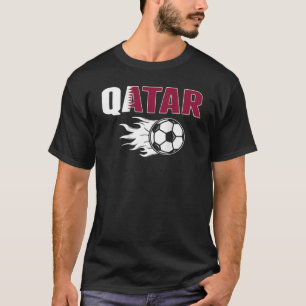 Proud Qatar Soccer Fläkt Jersey - Qatari Flagga Fo T Shirt