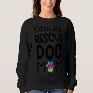 Proud Rädding Hund Hund Mamma djurskyddsarbetare i T Shirt