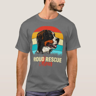Proud Rädding Mamma Funny Rädding Hundälskares T Shirt