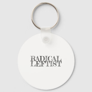Proud Radical Leftist Policy Solidarity Sociali Nyckelring