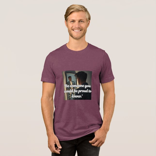  Proud Reflection Self-Improvement Tee (Framsida Full)