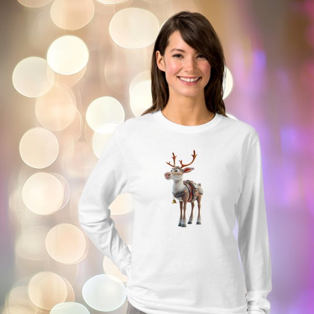 Proud Reindeer Women's Tee (Skapare uppladdad)