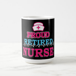 Proud Retrött Nurse Mugg