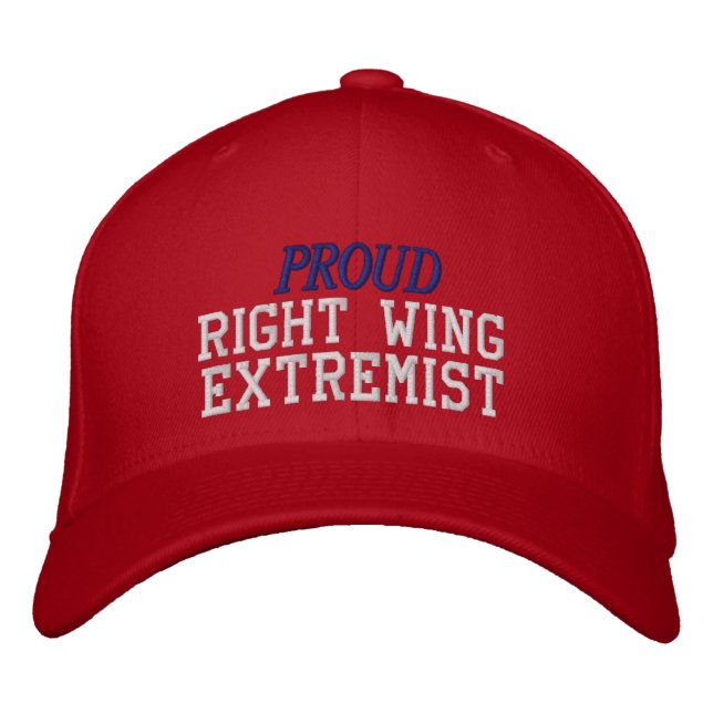 Proud Right wing Extremist Broderad Keps (Framsida)