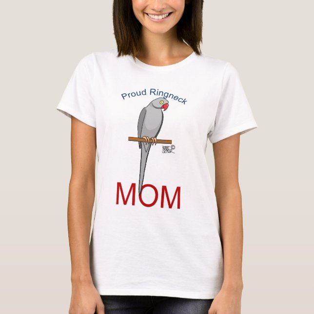 Proud RingnackMamma T Shirt (Framsida)