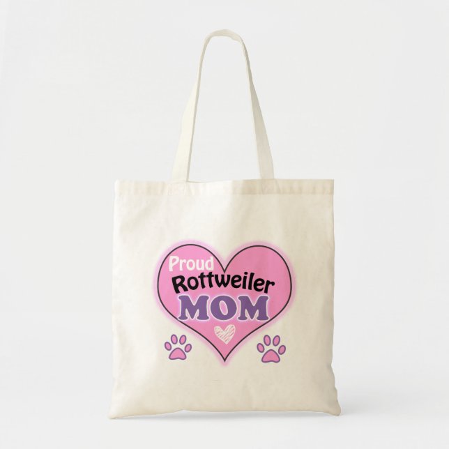 Proud Rottweiler Mamma Tygkasse (Framsidan)