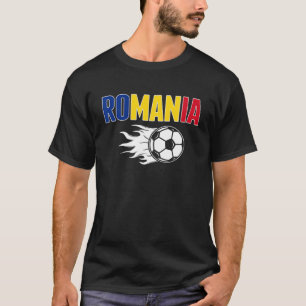 Proud Rumänien Soccer Fläkt Jersey - Rumänska Foot T Shirt