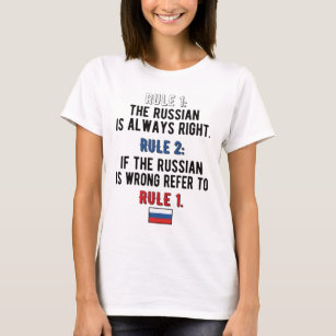 Proud Russian Roots Russian Flagga Russian Heritag T Shirt