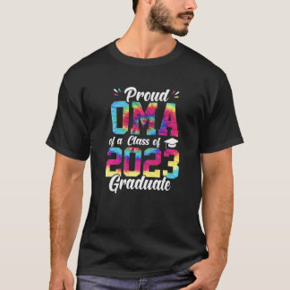 Proud Senior Oma 2023 Studenten Student, klass av T Shirt