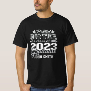 Proud SISTER från 2023 Student Modern T Shirt