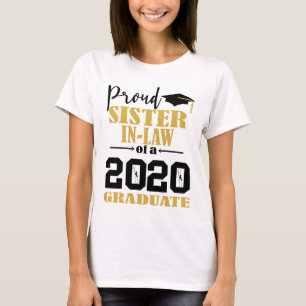 Proud Sister in Law från 2020 Student T Shirt