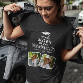 Proud Sister vid Student Studenten T Shirt