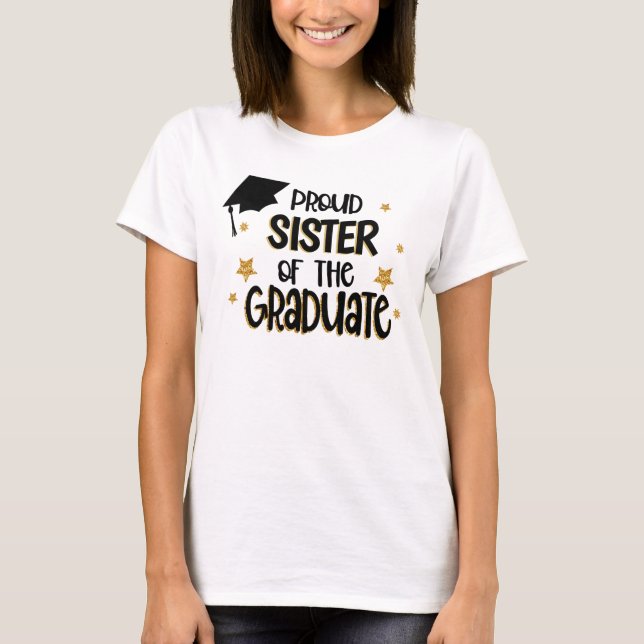 Proud Sister vid Student T Shirt (Framsida)