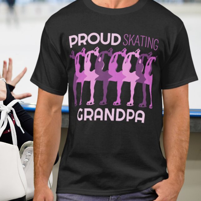 Proud Skating Grandpa T-Shirt (Skapare uppladdad)