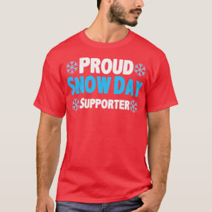 Proud snö-dagsanhängare t shirt