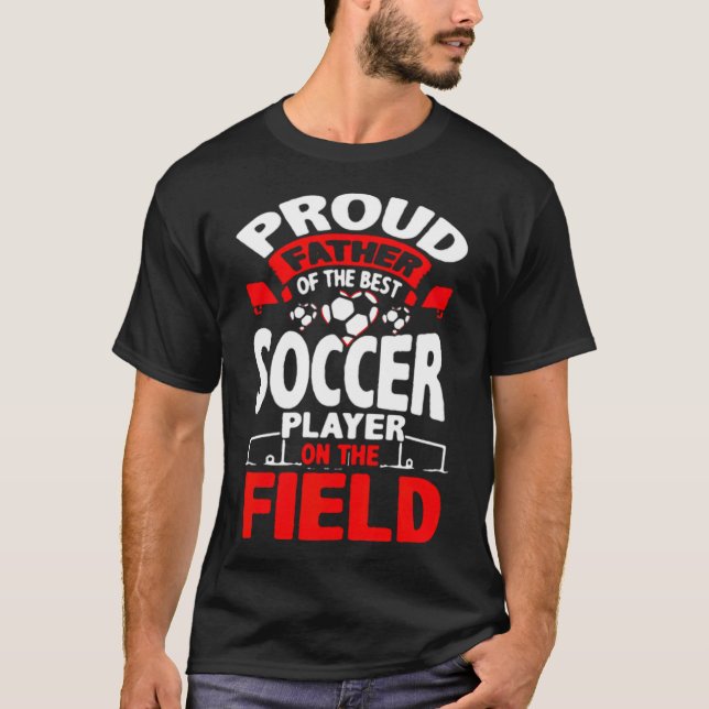 Proud Soccer-flickor tennis australian open T Shirt (Framsida)