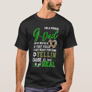 Proud Soccer G Pappa-fotbollsfamilj matchande 1 T Shirt